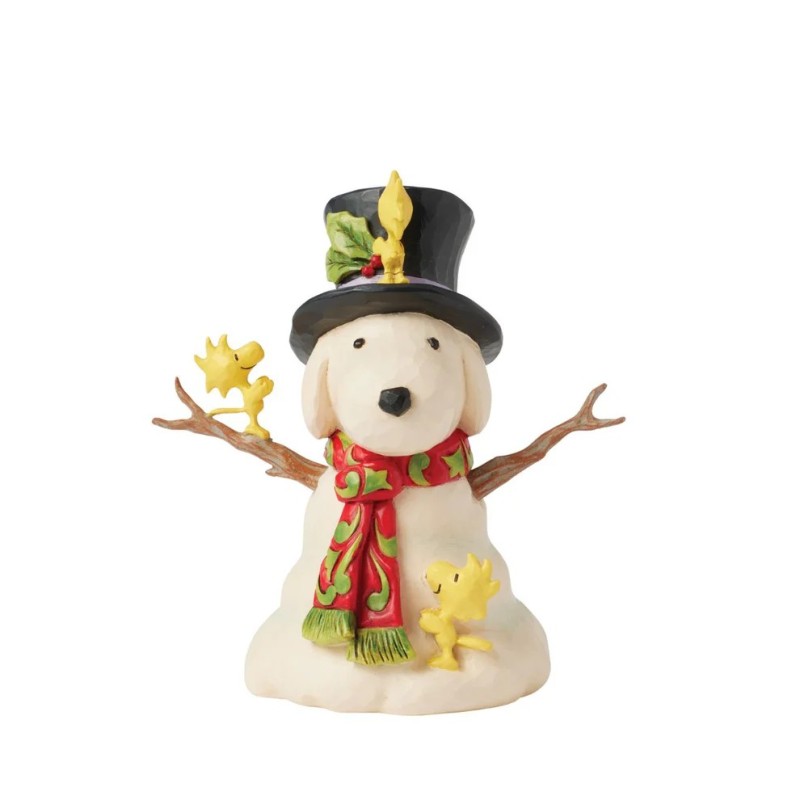 Jim Shore Peanuts Snoopy Snowman