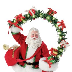 Possible Dreams Hatfull of Gifts Santa