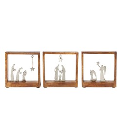 Oh Night Devine Christmas Nativity Set of 3