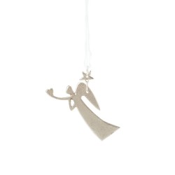 Heart Angel Hanging Christmas Ornament