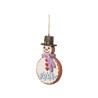 Jim Shore Gingerbread Snowman Cookie Hanging Ornament