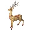 Christmas Gold Stag With Red Jewels Large