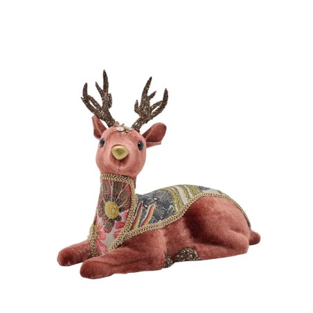 Christmas Sitting Deer Decoration