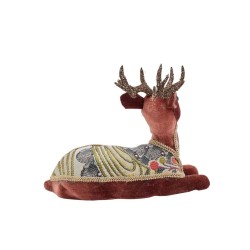 Christmas Sitting Deer Decoration