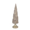 Gisela Graham Christmas Gold Embossed Cone Tree Large