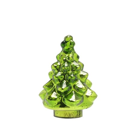 Green Recycled Glass Christmas Tree