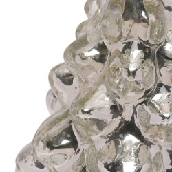 Recycled Glass Silver Christmas Tree Ornament