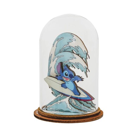 Surf Fun Stitch Figurine Kloche