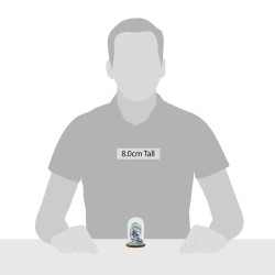 Surf Fun Stitch Figurine Kloche