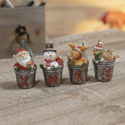 Christmas Ornaments Set of 4