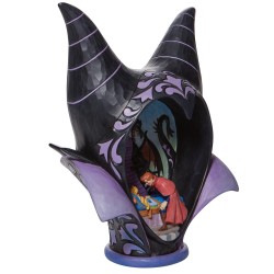 Figurine Diorama Coiffe Malefique Disney Traditions