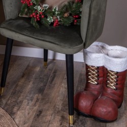 Santa's Christmas Red Boots