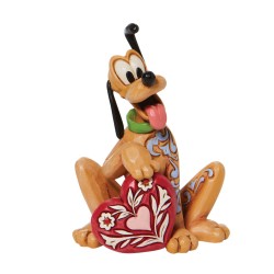 Figurine Mini Pluto Love Window Box Disney Traditions