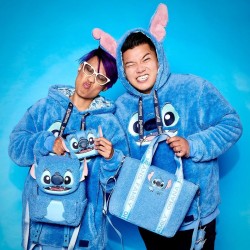 Mini Sac À Dos Stitch En Peluche Sherpa Disney Loungefly