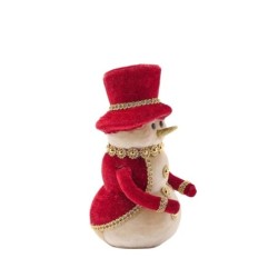 Christmas Red Velvet snowman