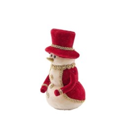 Christmas Red Velvet snowman