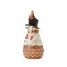 Jim Shore Gingerbread Snowman with Sweetie Hat