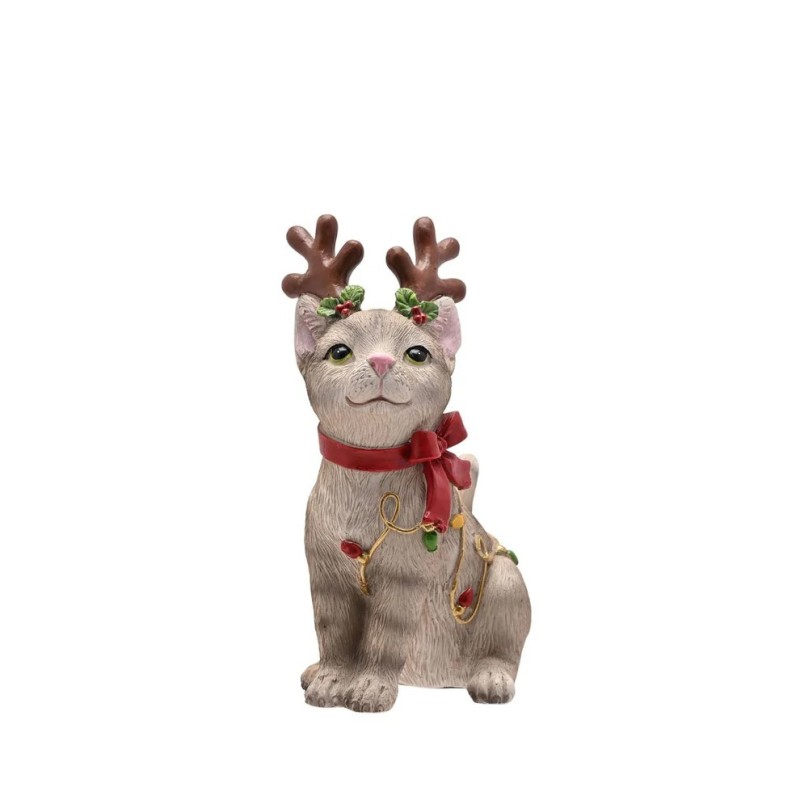 Santa Friends Cat with Scarf