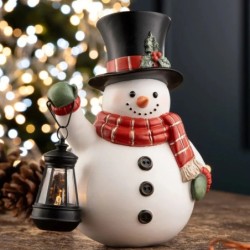 Aynsley LED Snowman Lantern