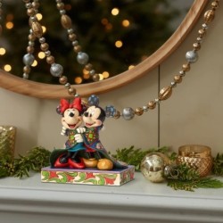 Jim Shore Mickey and Minnie Mouse in Blanket Figurine