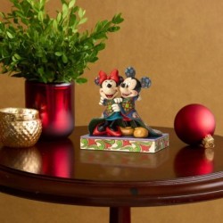 Jim Shore Mickey and Minnie Mouse in Blanket Figurine