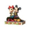 Jim Shore Mickey and Minnie Mouse in Blanket Figurine