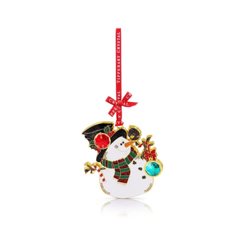 Tipperary Gem Christmas Decoration Snowman