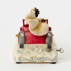 Jim Shore Driving De Vil-ishly Cruella Musical Car