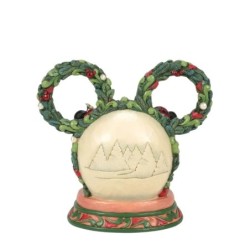 Jim Shore Magical Winter Moments Mickey Minnie Diorama