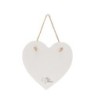 Christmas Meg Hawkins Slate Hanging Heart Robin