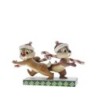 Jim Shore Chip 'n Dale Figurine Christmas Figurine
