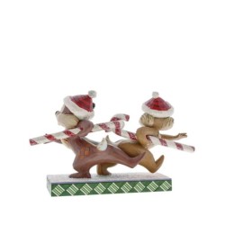 Jim Shore Chip 'n Dale Figurine Christmas Figurine