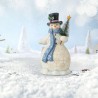 Jim Shore Snowman with Tree Figurine