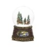 Victorian Sleigh Ride Christmas Snow Globe Musical 15.5 cm