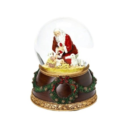 Santa Baby Jesus Snow Globe