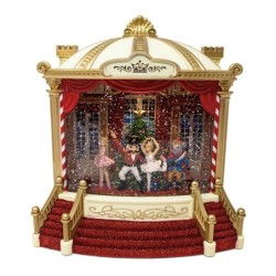 Lighted Nutcracker Swirling Musical Decoration 24 cm