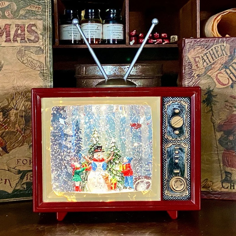 Snowman Television Water Spinner 16.5 cm