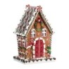 Pretty Light-Up Gingerbread House with Gingerbread Man 34 cm of Cozy Christmas Glow