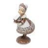Gingerbread Mrs Claus Figure 34 cm of Sweet Elegance
