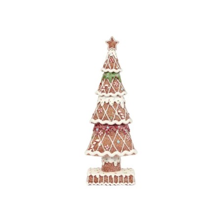 Large Iced Candy Gingerbread Christmas Tree 30 cm of Festive Elegance