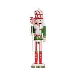 Candy Cane Nutcrackers 38 cm of Sweet Soldier Charm
