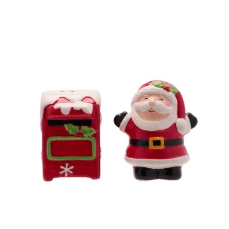 Santa Post Box Salt Pepper Pots