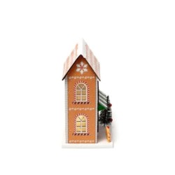 Gingerbread Toy Shoppe Christmas House LED Decoration