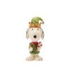 Jim Shore Peanuts Snoopy Christmas Elf Mini Figurine