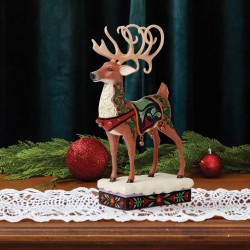 Jim Shore Christmas is the Deer-est Holiday Manor Deer