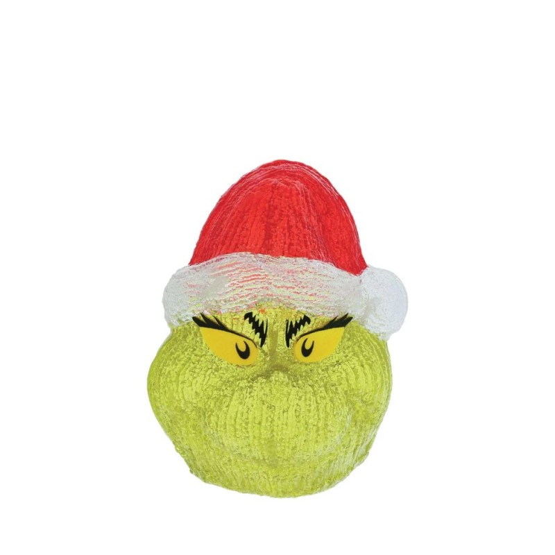 Department 56 Grinch Head Lit Figurine