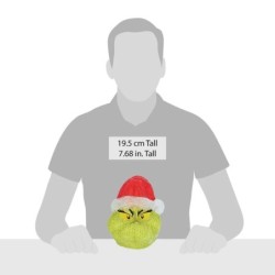 Department 56 Grinch Head Lit Figurine