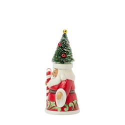 Jim Shore The Merry On Top Santa with Sisal Tree Pint Figurine