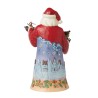 Figurine Père Noël Dans Le Ciel Nocturne