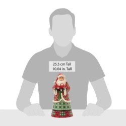 Jim Shore Highland Holiday Santa with Red Truck